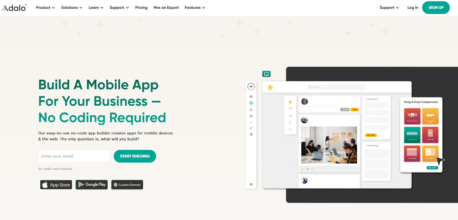 Adalo – Best for Mobile MVPs