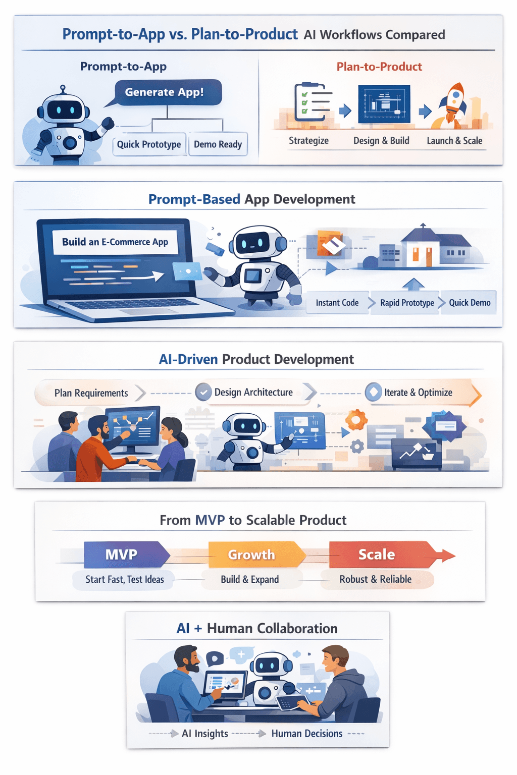 Prompt-to-App vs Plan-to-Product: AI Workflows Compared